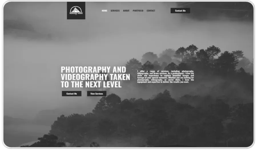 Nomadic Media Co., a Website project by Kliqer