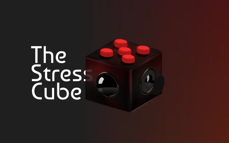 The Stress Cube, a Product project by Kliqer