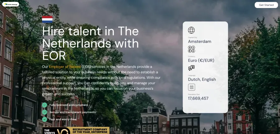 WTS Energy, a Website project by Kliqer